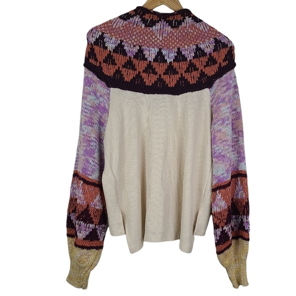 Nwt Free People Swit The‎ Small Stuff Pullover Lg - Picture 4 of 7
